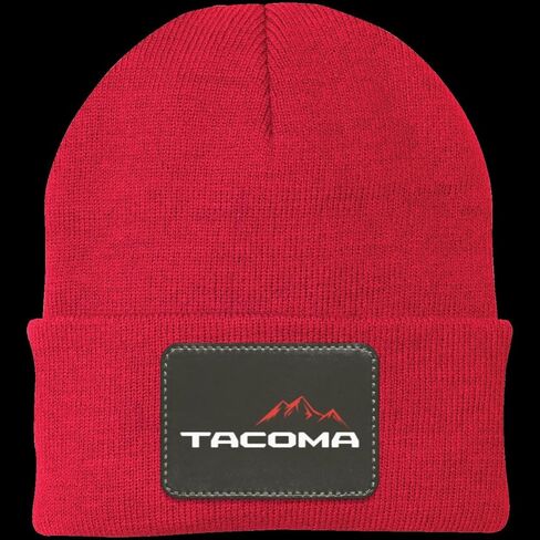 Tacoma Mountains Knit Cap - Patch Beanie in Saudi Arabia