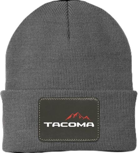 Tacoma Mountains Knit Cap - Patch Beanie in Saudi Arabia