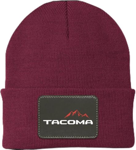 Tacoma Mountains Knit Cap - Patch Beanie in Saudi Arabia
