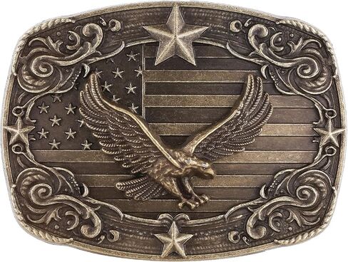 Western Belt Buckle for Men, Vintage Poker Cowboy Belt Buckles Texas Rodeo Accessory for Women in Saudi Arabia