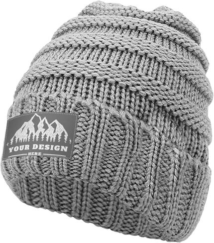 Bulk Custom Beanie - Personalized Beanie Custom Logo Beanies Aldult Personalized Winter Hat Customized Beanies in Saudi Arabia