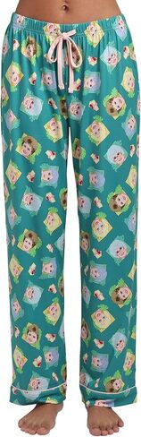 Bioworld Golden Girls Characters All-Over Print Women's Button-Down Shirt And Pants 2-Piece Pajama Set in Saudi Arabia