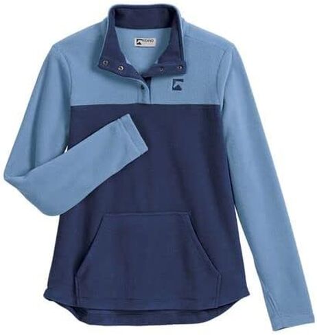 Dover Saddlery Riding Sport Ladies' Freemont Fleece, Large, Sepia/Mosstone in Saudi Arabia