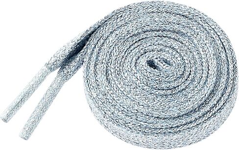 1 Pair Glitter Shiny Metallic Flat Shoelaces, Colorful Sequin Sparkling Shoestrings Laces for Sneakers in Kuwait