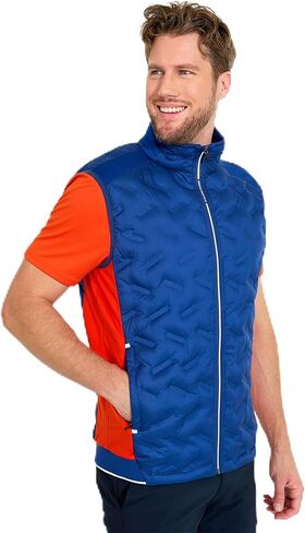 ABACUS Men Portrush Hybrid Golf Vest Warm, Windproof, Water- Stretch Lightweight Outerwear in Saudi Arabia