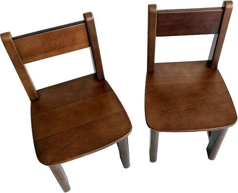 Pure Wood Solid Wood Children Chair for Kids, Kindergarten and Kids' Home Furniture-Pair Set(2 Same Chairs) in Saudi Arabia