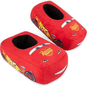 Disney Cars Lightning McQueen Slippers Boys, Kids House Shoes, Non Slip Bedroom Slippers, Fuzzy Shoes, Gifts for Kids in Kuwait