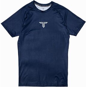Takedown Short Sleeve Rashguard for Kids - Breathable Youth MMA Compression Shirt for Jiu Jitsu & Wrestling in Saudi Arabia