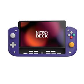 CRKD Nitro Deck - Professional Handheld Deck with Zero Stick Drift for Nintendo Switch and Switch OLED (Rocket League Silver Edition) in Kuwait