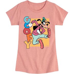 Disney - Goofy - Toddler & Youth Girls Short Sleeve Graphic T-Shirt in Saudi Arabia