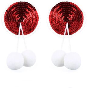 Sexy Valentine's Day Pasties Stickers Women Lingerie Sex Accessories Sequins Tassel Nipple Cover for men in Saudi Arabia