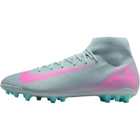 Nike Mercurial Superfly 10 Academy AG High-Top Soccer Cleats (FQ8329-301, Ocean Cube/Pink Blast) in Saudi Arabia