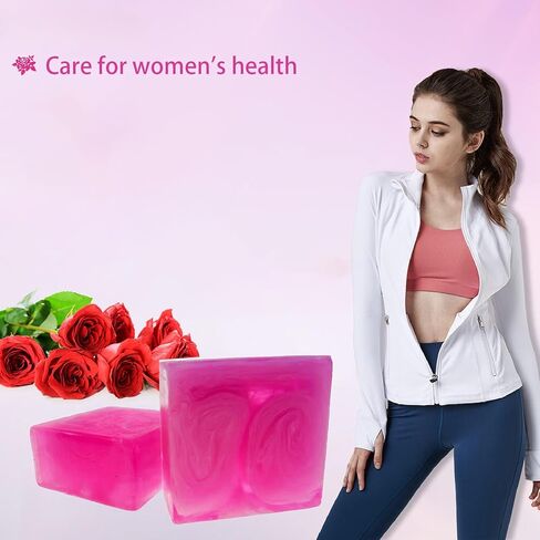 Yoni Soap Bars PCS Of 2, Ph Balance for Women Yoni Wash Vaginial Deodorants, Organic , Handmade Vagina Soap Natural Feminine Wash, Vaginal Care Soap with Bubble Net 3.53 oz in Saudi Arabia