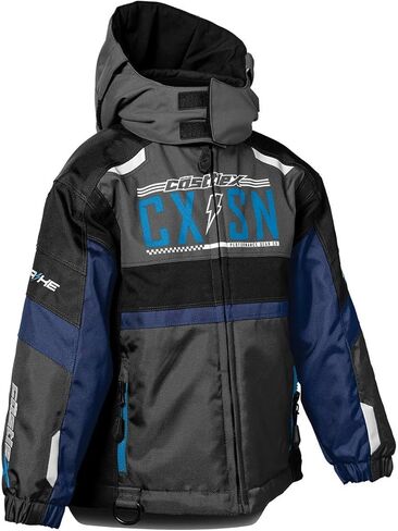 Castle X Toddler Strike Jacket in Navy/Process Blue/Charcoal, Size 4T in Saudi Arabia