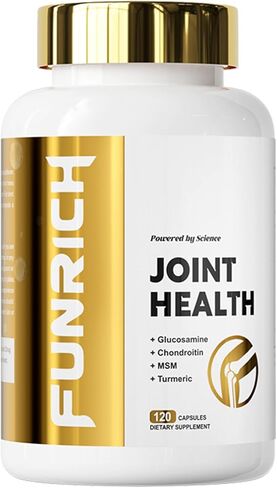 Joints Health Suppplement, Glucosamine Chondroitin MSM - Joint Support Supplement for Women and Men with Turmeric, MSM &Boswellia, for Cartilage, Joint Health and Flexibility - 120 Capsules in Saudi Arabia