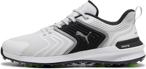 PUMA GOLF Men's Ignite Innovate Sneaker, 8.5 Wide White in Saudi Arabia