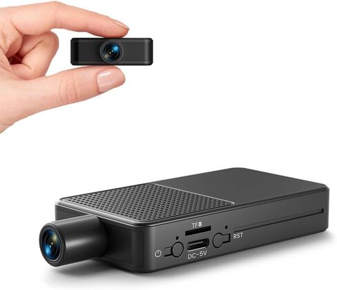 Mini Camera Wireless | HD Nanny Cam, 10hr Continuous Recording WiFi Small Camera, FREE Cloud & SD Storage, No WiFi Needed Mini Camera, Night Vision& Motion Detection for Pet/Baby/Nanny Surveillance in Saudi Arabia