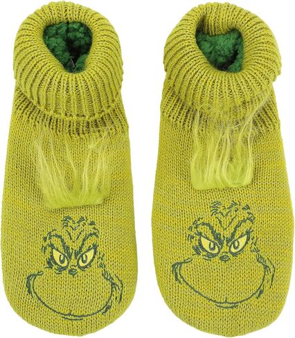 جوارب Bioworld The Grinch Big Face Naughty أو Nice النسائية in Saudi Arabia