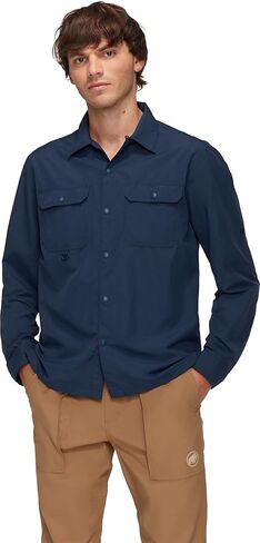 Mammut Men's Highland Longsleeve Shirt in Saudi Arabia