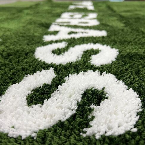 WET GRASS Rug - Green Grass Classic Handmade Flocked Area Rug - Hypebeast Home Decor Carpet - 4 * 5.3ft (120 * 160cm) Apartment Living Room/Home Office/Nursery Centerpiece - Artistic Premium Floor Mat in Saudi Arabia