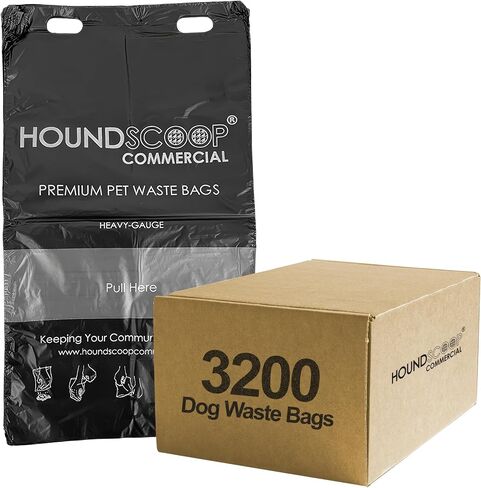 800 Count Pull-Strap Header Pet Waste Bags, 8 Header Packs of 100 Bags, Dog Waste Station Bags for HOA, Residential, XL and Strong, Easy Single Pull for Poop Station Dispensers in Saudi Arabia