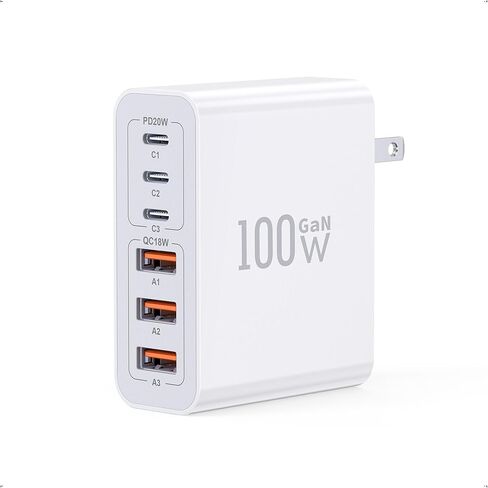 CSODINCE 3 Pack USB C Wall Charger, 20W Durable Dual Port QC+PD 3.0 Power Adapter, Double Fast Plug Charging Block for iPhone 14/14 Pro/13/15/15 Pro/Pro Max/Plus, XS/XR/X, Watch Series 8/7 Cube，White in Saudi Arabia