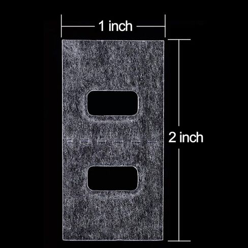 TOODOO Vertical Blind Repair Tabs Vertical Blind Vane Saver, Clear (30) in Saudi Arabia