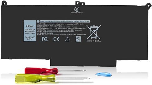 42Wh YRDD6 Battery for Dell Inspiron 15 3582 3583 3584 P75F 3593 5584 5585 5590 5593 5594 5598 5582 7586 14 3493 5481 P93G 5482 5485 5491 5482 2-in-1 5493 17 3793 Vostro 5481 5590 1VX1H VM732 OVM732 in Saudi Arabia