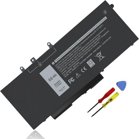 42Wh YRDD6 Battery for Dell Inspiron 15 3582 3583 3584 P75F 3593 5584 5585 5590 5593 5594 5598 5582 7586 14 3493 5481 P93G 5482 5485 5491 5482 2-in-1 5493 17 3793 Vostro 5481 5590 1VX1H VM732 OVM732 in Saudi Arabia