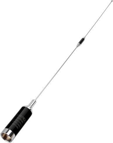 هوائي راديو TWAYRDIO 17.7 بوصة GMRS مع موصل NMO، هوائي GMRS 462-467 ميجا هرتز لجهاز Motorola Midland Retevis Baofeng Mobile Transceiver، يتطلب تركيب NMO in Kuwait