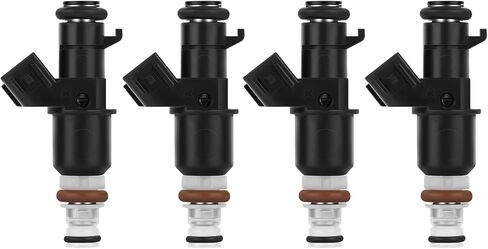 مجموعات حاقن الوقود، حاقن الوقود SCITOO 8 فتحات FJ484 لعام 2005-2006 لـ Acura لـ RSX 2003-2008 لهوندا لـ Accord 2015 لـ Honda لـ Civic 2005-2009 لـ Honda لـ CR-V (مجموعة من 4) in Saudi Arabia