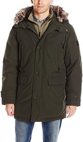 LONDON FOG mens Men's Snorkel Parka With Bib in Saudi Arabia