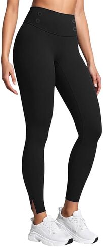 Womens Yoga Pants Winter Warm Fleece Lined High Waist Trouser Tummy Control Buttock Leggings Soft Athletic Tights in Saudi Arabia