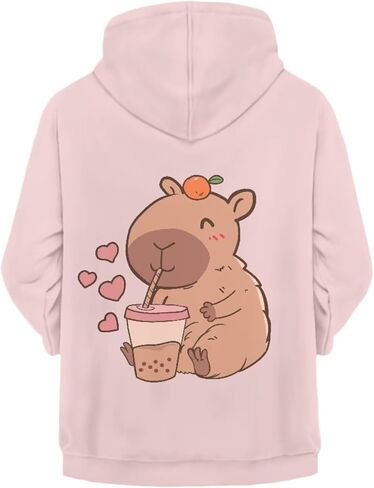 Girls Zip Up Hoodie 3D Printed Hooded Sweatshirt Hoody Coat with Pocket 6-16 Years in Saudi Arabia