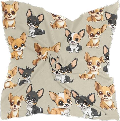 Satin Square Head Scarves Silk Neck Scarf Hair Sleeping Wraps for Women in Saudi Arabia