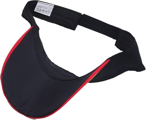 Funny Flame Embroidery Visor Adjustable Street Hip Hop Sun Hat for Golf Tennis in Saudi Arabia