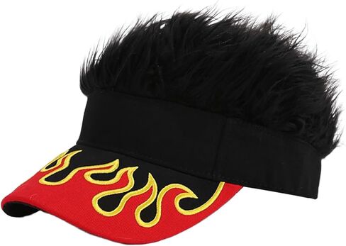 مضحك لهب التطريز قناع قابل للتعديل الشارع الهيب هوب قبعة الشمس للجولف التنس in Kuwait