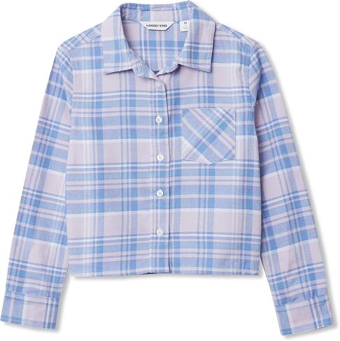 Lands' End Girls Flannel Shirt in Saudi Arabia