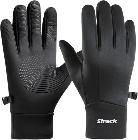 Water-Resistant Winter Gloves for Men, Touchscreen and Fleece Thermal Cold Weather Gloves, Snow Ski Gloves Winter Gear in Saudi Arabia