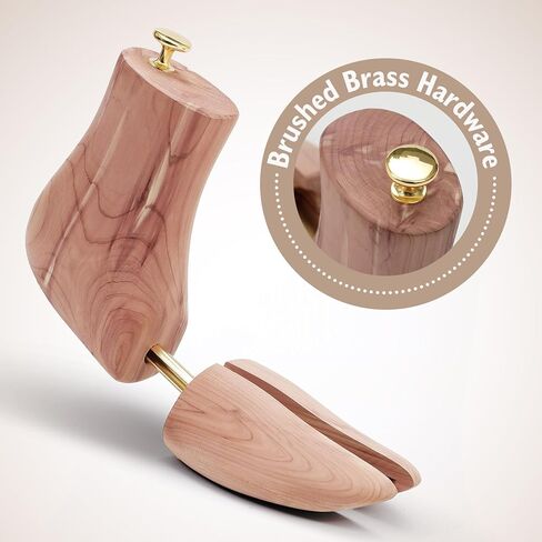 Cedar Wood Boot Trees for Men and Women, Adjustable Shoe Shaper to Maintain Leather Boot Shape, Reduce Creases in Saudi Arabia