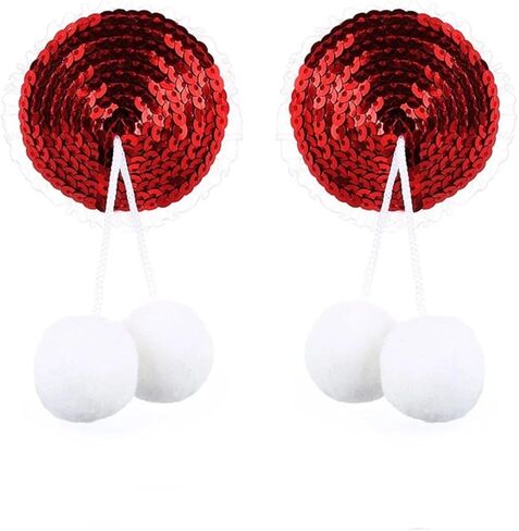 Sexy Valentine's Day Pasties Stickers Women Lingerie Sex Accessories Sequins Tassel Nipple Cover for men in Saudi Arabia
