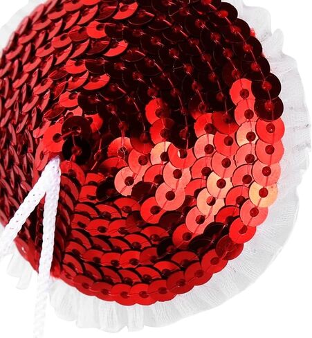 Sexy Valentine's Day Pasties Stickers Women Lingerie Sex Accessories Sequins Tassel Nipple Cover for men in Saudi Arabia
