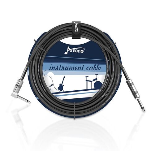 AITONE كابلات التصحيح 6 حزمة 1/4 بوصة التصحيح الحبال لباس الغيتار تأثير دواسة 1.2ft (A-C05) in Kuwait