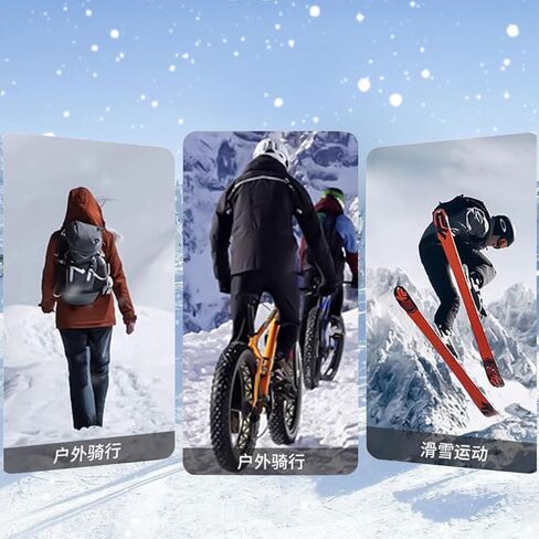 Winter Neck Warmer Neck Cover Windproof Fleece Face Mask for Skiing, Hiking, and Cycling Ultra-Warm Fleece Lining in Saudi Arabia
