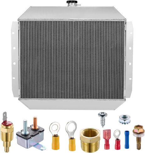 SPELAB Engine Coolant Radiator - Compatible with Nissan Altima 2007-2018, Maxima 2009-2019 - Engine: 2.5L, 3.5L - Automatic Transmission - Replaces # 2988, CU2988, 21460JA00A in Kuwait