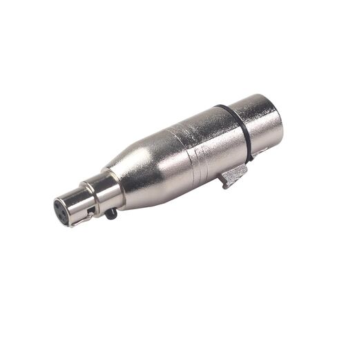 3pin XLR Male to 3pin Mini XLR Female Audio Adapter,3Pin XLR Male Plug to 3Pin Mini XLR Female Jack Balanced Headphone Mic Connector for Headphones, Microphones, Audio bodypacks, Speakers in Kuwait