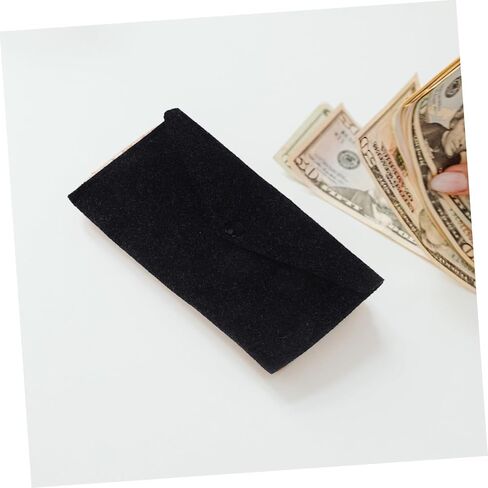10Pcs Small Felt Storage Bags with Snap Button Closure Pockets for Phone Cash Earphones and Accessories Lightweight Portable Organizers in Saudi Arabia