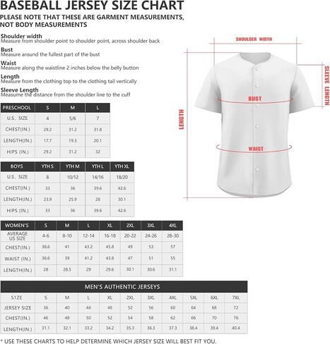 Custom Baseball Jersey Stitched Printed Your Name Number Logo on Jersey Back for Men Women Youth Baseball Fans in Kuwait