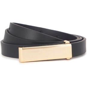 Vince womens 15MM ELONGATED PLAQUE BELT in Saudi Arabia