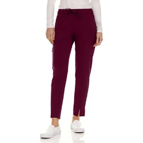 Women's Straight Leg Pants – 7 Pockets, Moisture-Wicking, Anti-Wrinkle, Tapered Fit Uniform Bottoms in Saudi Arabia